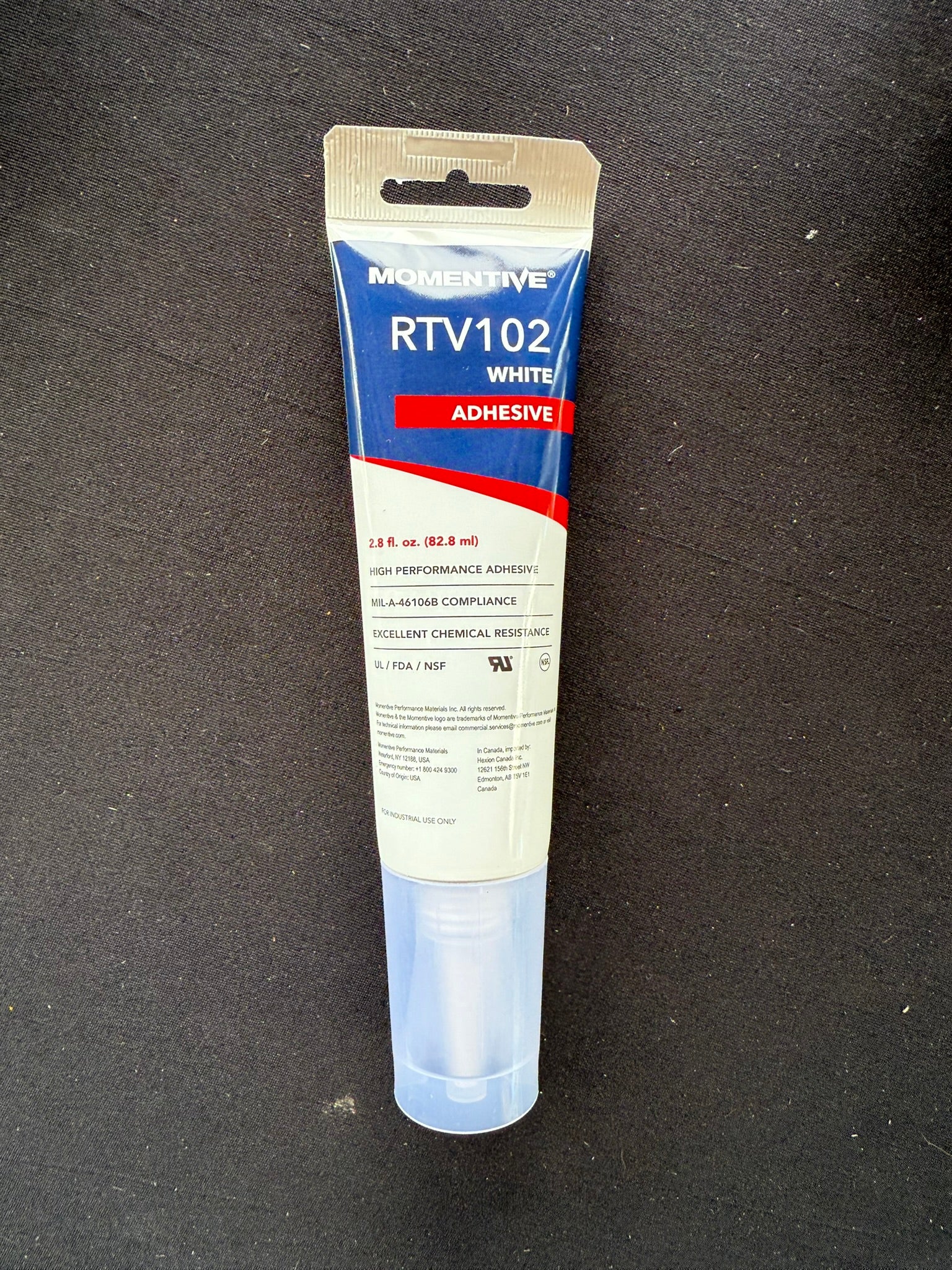 CASE OF 12 Momentive RTV102 WHITE Silicone Adhesive Sealant 2.8 oz - FULL CASE